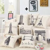 Great Buildings Pillow Cover