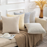 Modern Striped Pillow Cover