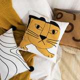 Cartoon Tiger Pillow Cover